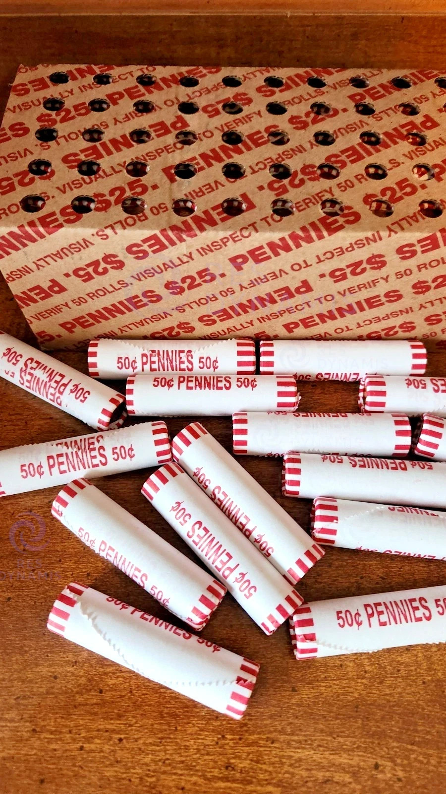 🔥 BANK SEALED Penny Box – 50 Full Rolls (2500 Pennies) UNSEARCHED Estate Find‼️