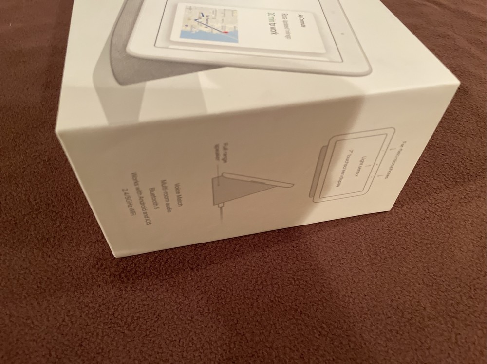 Google Home Hub BOX ONLY EMPTY BOX