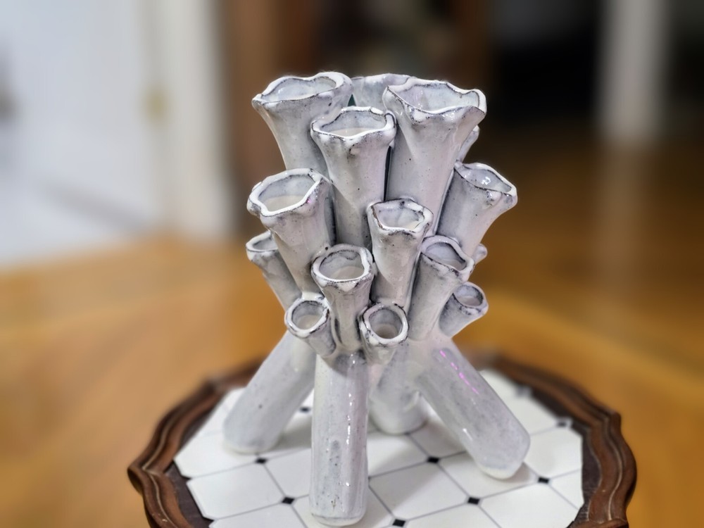 Sculptural Stoneware Vase