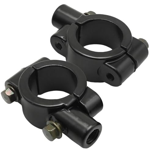 1" 25mm Mirror Thread Motorcycle Handle Bar 10mm 1" Handlebar 10mm Thread