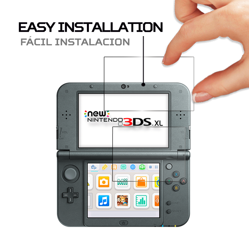 ANTISHOCK Screen protector for Nintendo 3ds XL