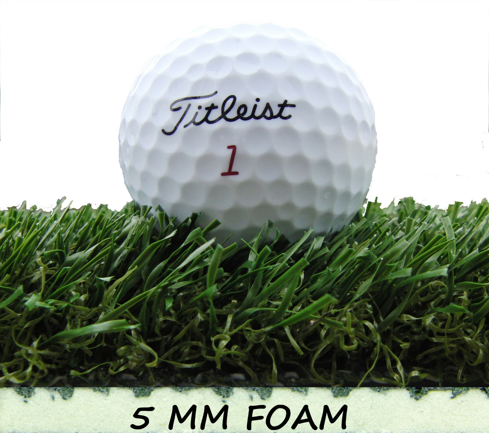 Golf Mat 6' x 12' Pro Residential Practice Golf Turf Mats With 5mm Foam Pad