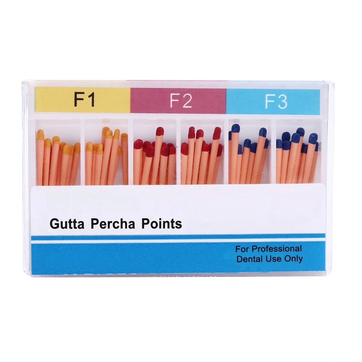 Dental Endodontic Root Canal Gutta Percha Points/Absorbent Paper Points F1 F2 F3
