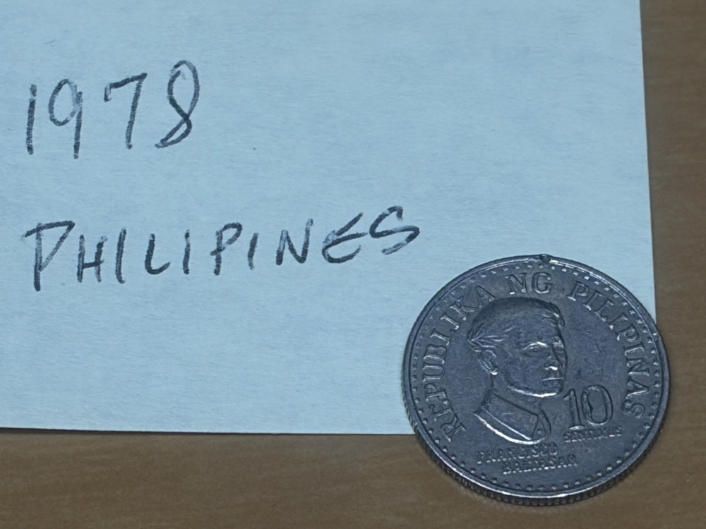 1978 Philippines 10 Sentimos