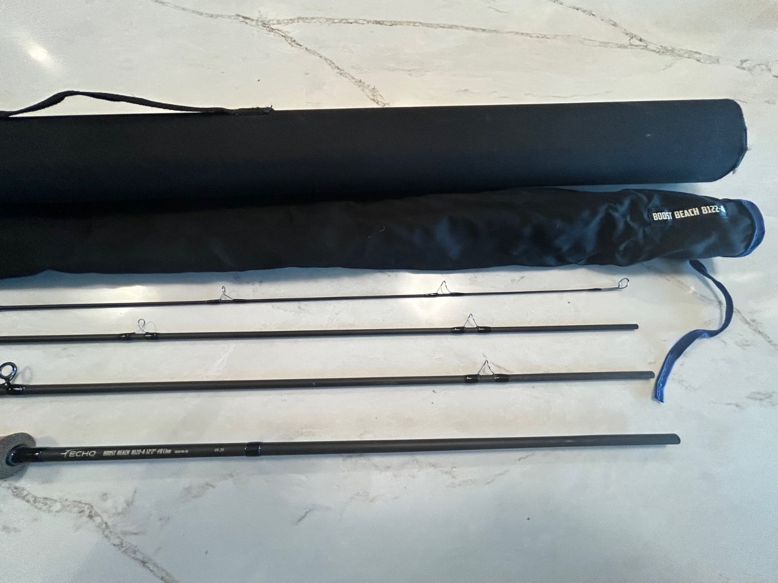Echo Boost Beach Fly Rod, 8122-4, 12'2", #8 wt line, 4 piece