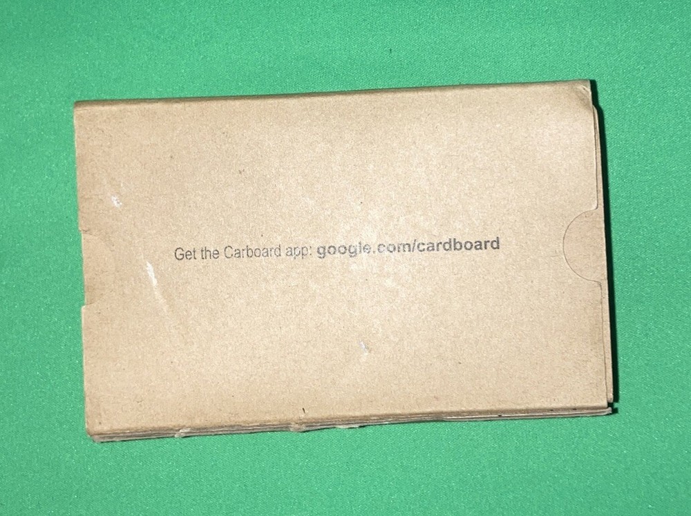 Google virtual reality cardboard goggles glasses