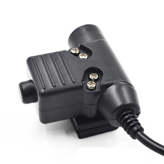 For Baofeng walkie talkie headset U94 PTT transmitting key interface K head