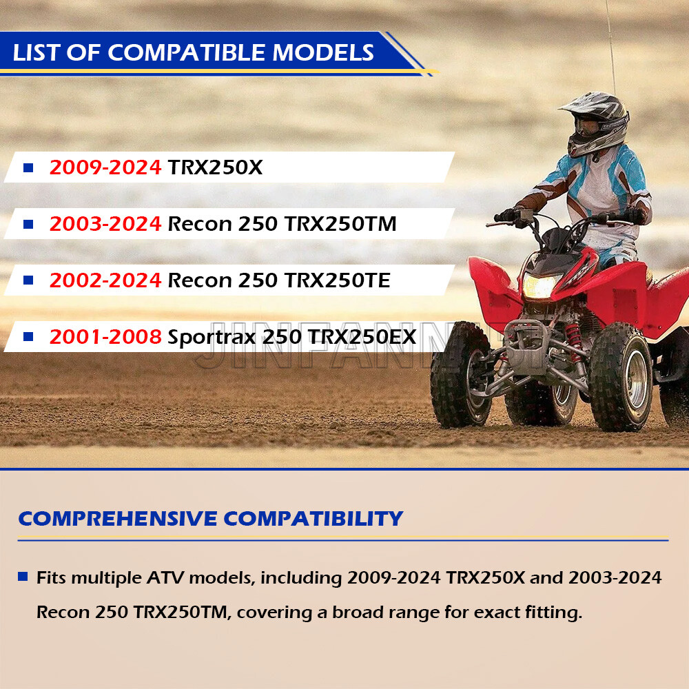 Cam Timing Chain Tensioner Arm Kit for Honda Recon 250 TRX250TM TRX250TE 02-2024