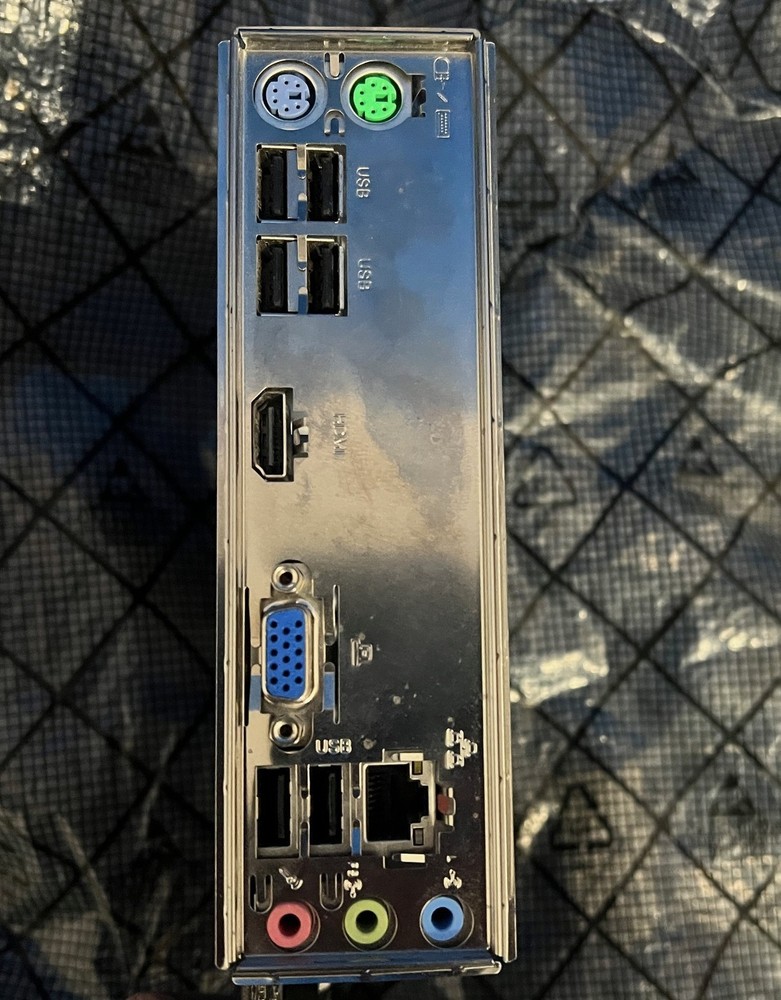 OEM I/O Shield For MSI H61M-E33 Motherboard Backplate
