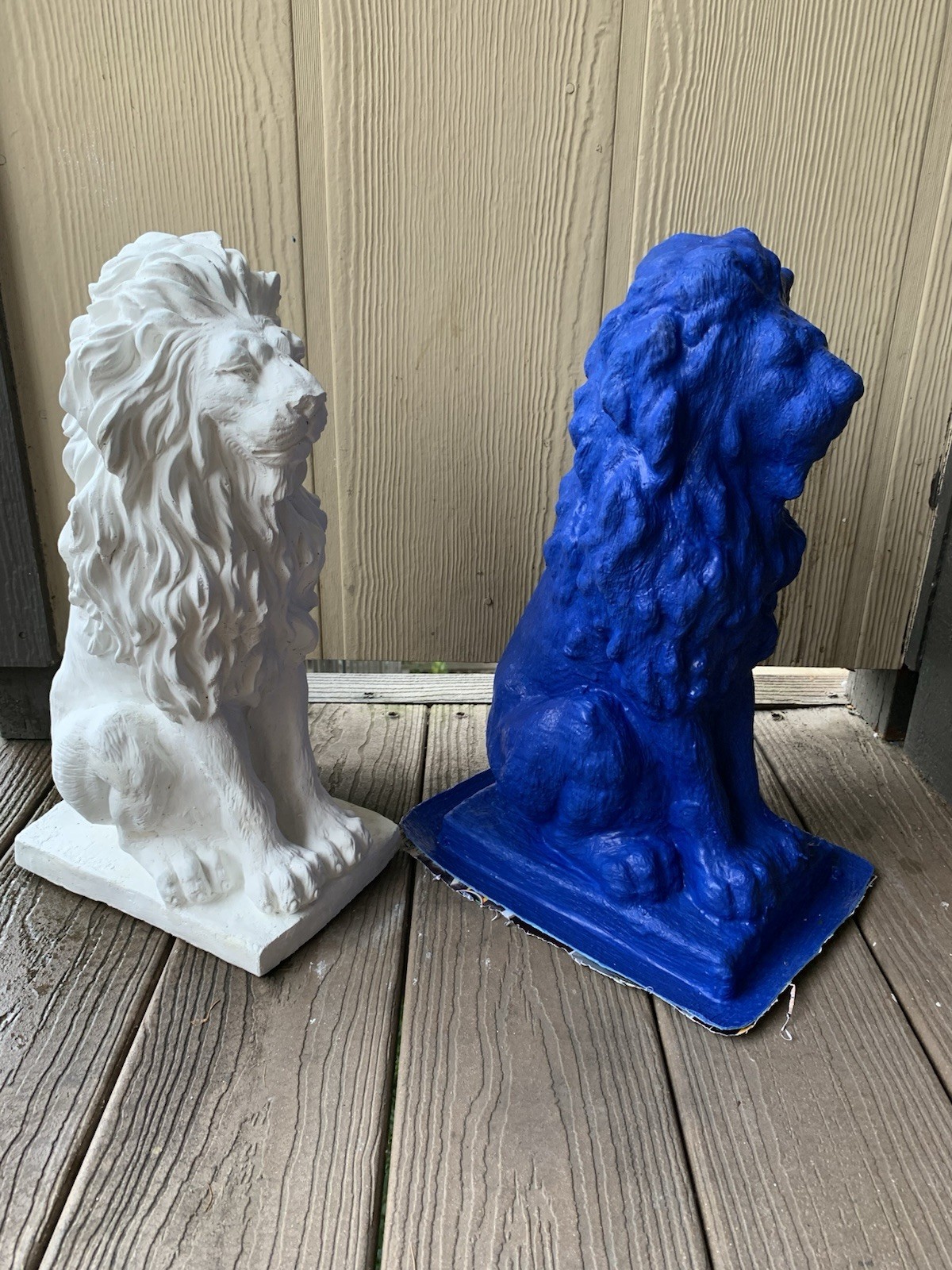 LATEX RUBBER MOLD Only YKM-L5014 Lion H. 16” Casing Sold Separately Made In USA