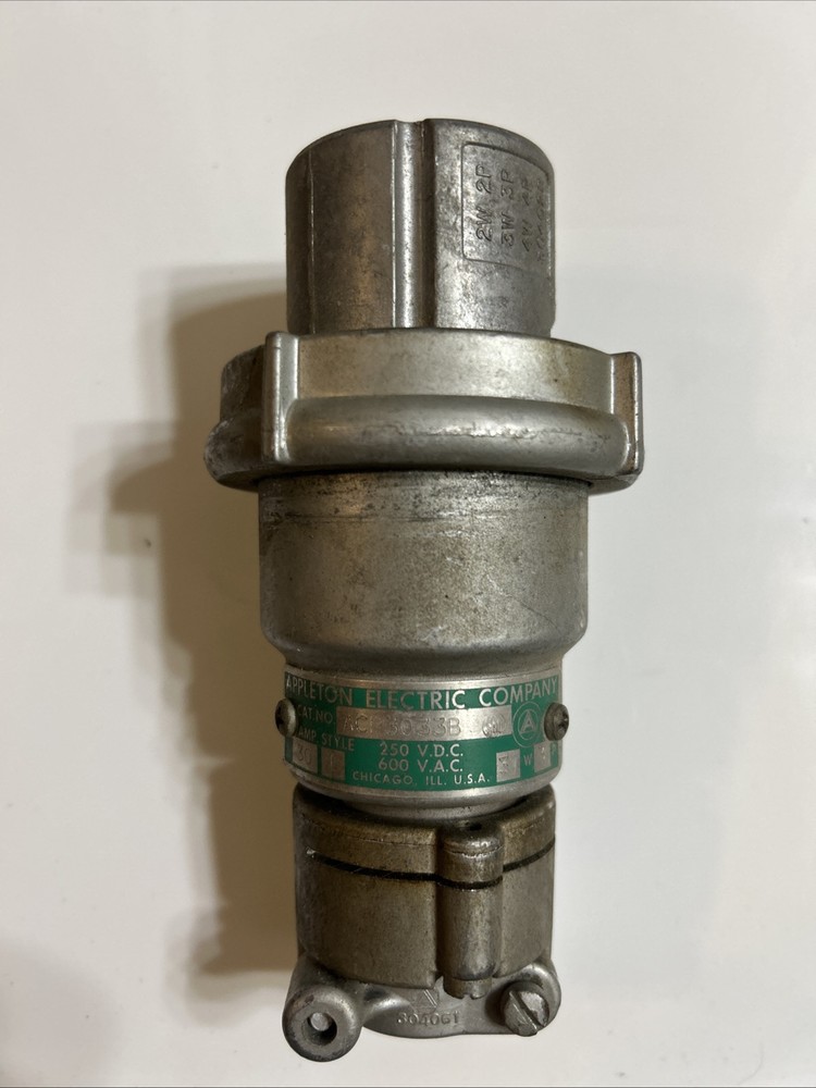 Appleton ACP3033B 30 Amp 3W 3P Plug