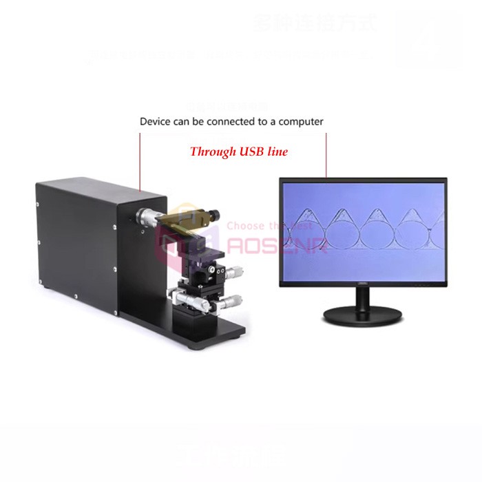 400X Fiber Array FA Optical Fiber End Face InspectionMatrixFiber Detector.