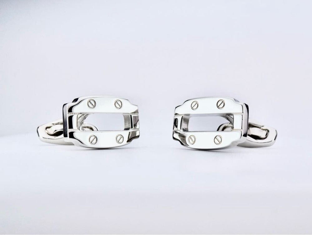 Salvatore Ferragamo Cufflinks With Box 7-7-250