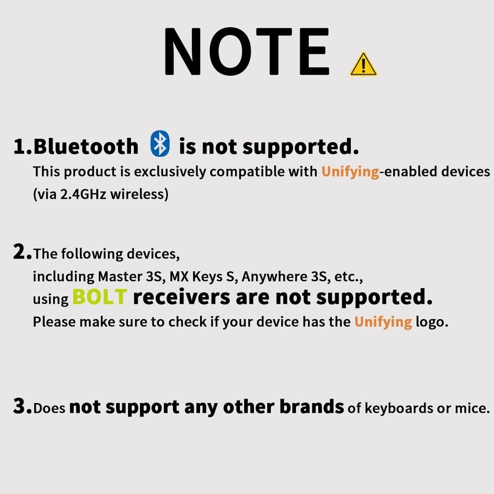Effortless Connection with Logitech USB Unifying Receiver - Supports 6 Devices