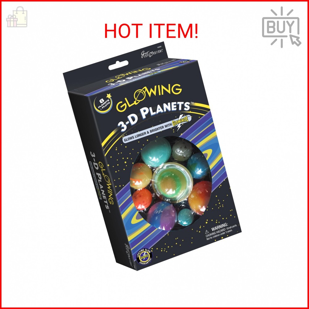 Great Explorations 3-D Planets (Box)