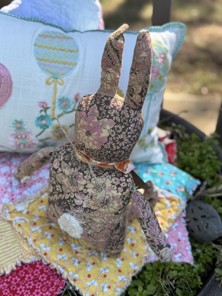 handmade bunny rabbit doll