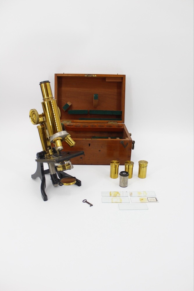 Col. E.V. Whitby’s Boxed Microscope by J.Swift & Son