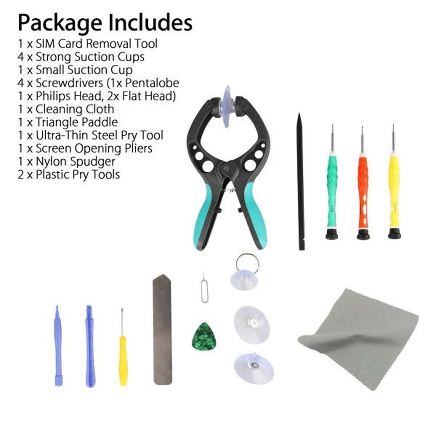 Mobile Cell Phone Screen Opening Repair Tool Kit Screwdriver for iPhone 13 14 15