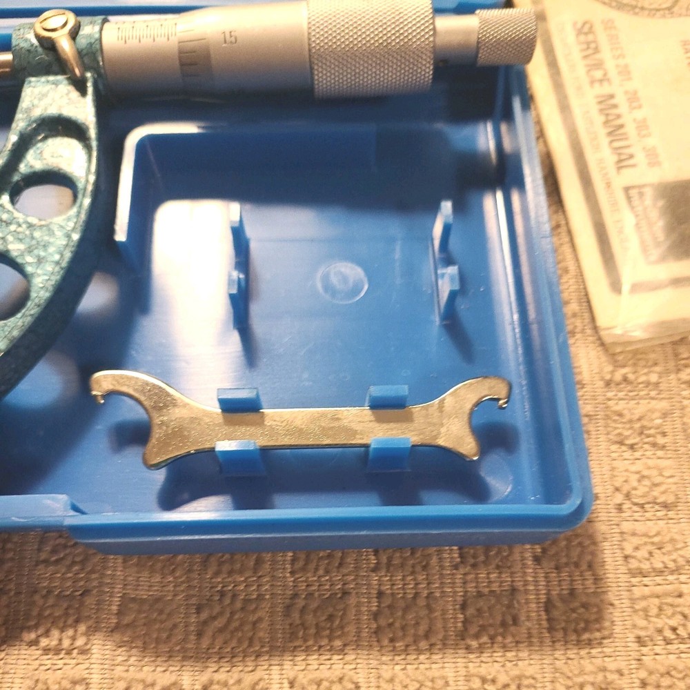 Draper Outside Micrometer Tool, 2-3" Range, .001" Graduation, Case & Wrench