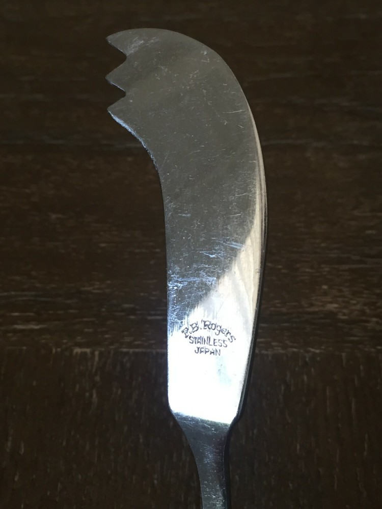 F. B. Rogers Ardsley Stainless 8" Solid Cheese Knife - Serving Pick