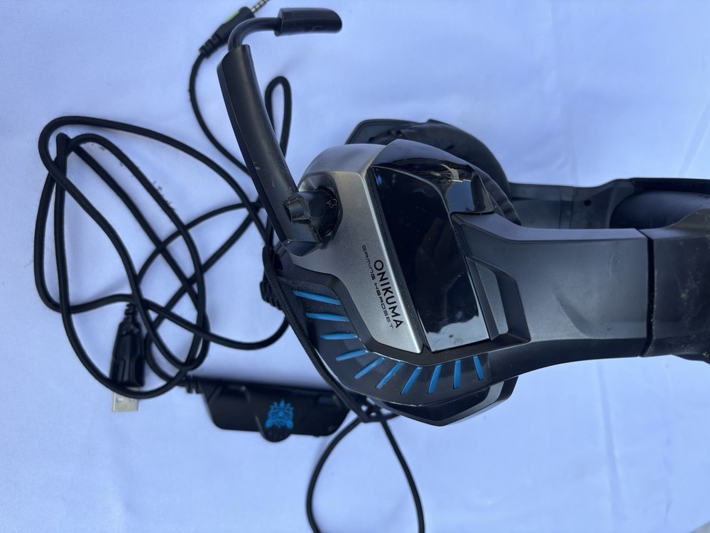 Onikuma Gaming Headset Wired Over The Ear (Dead Mic)