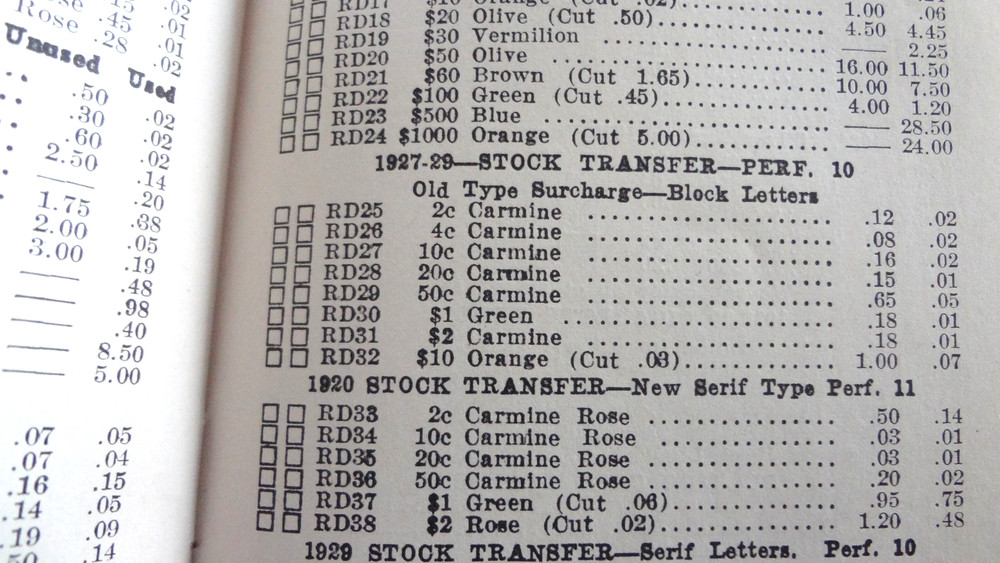 1944 Stamp Collectors HandBook Elmer R Long With Stamps 23rd Edition