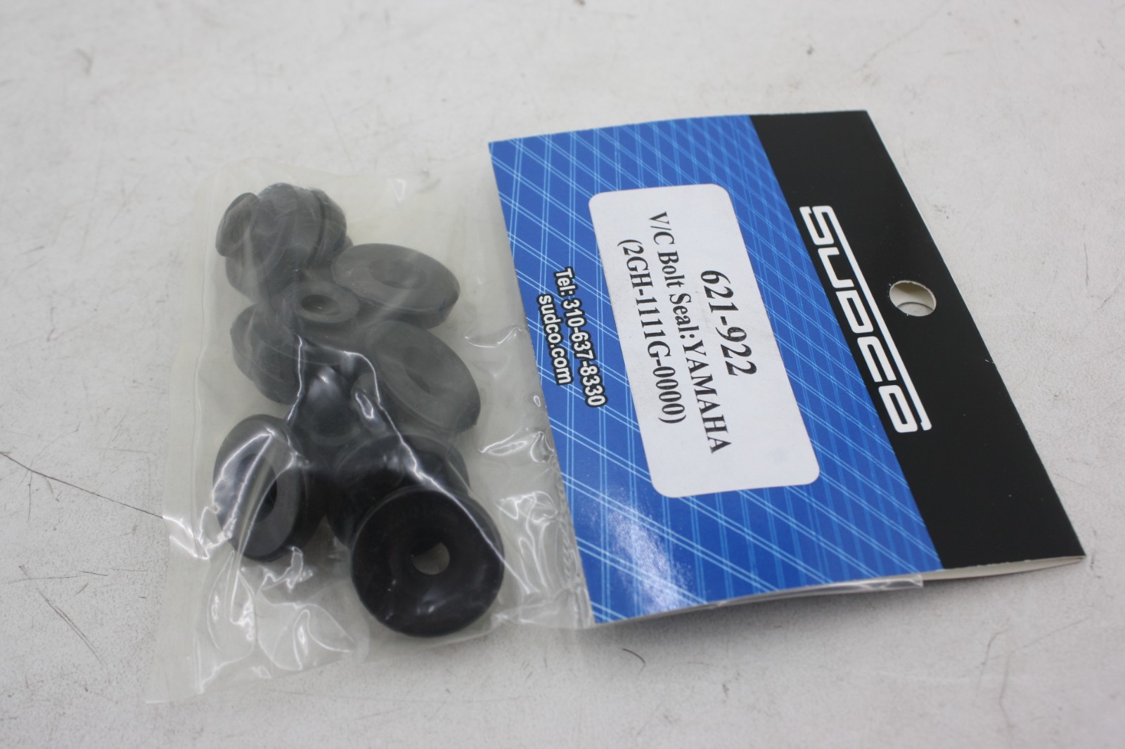 8-PACK CYLINDER HEAD VALVE COVER BOLT RUBBER WASHER SEALS YAMAHA 2GH-1111G-00-00