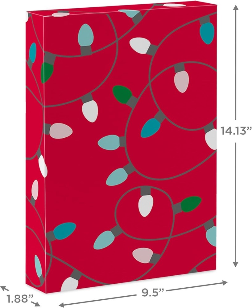 Christmas Gift Boxes with Lids 12 Pack Medium Holiday Present Boxes