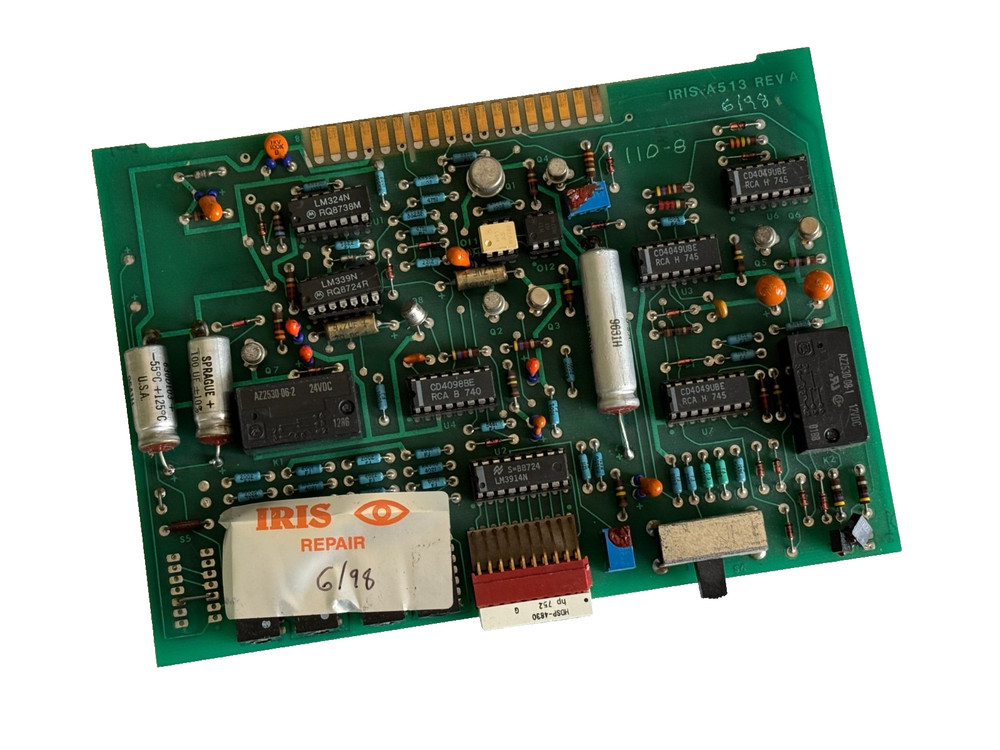 REFURBISHED IRIS A513 REV. A Circuit Board