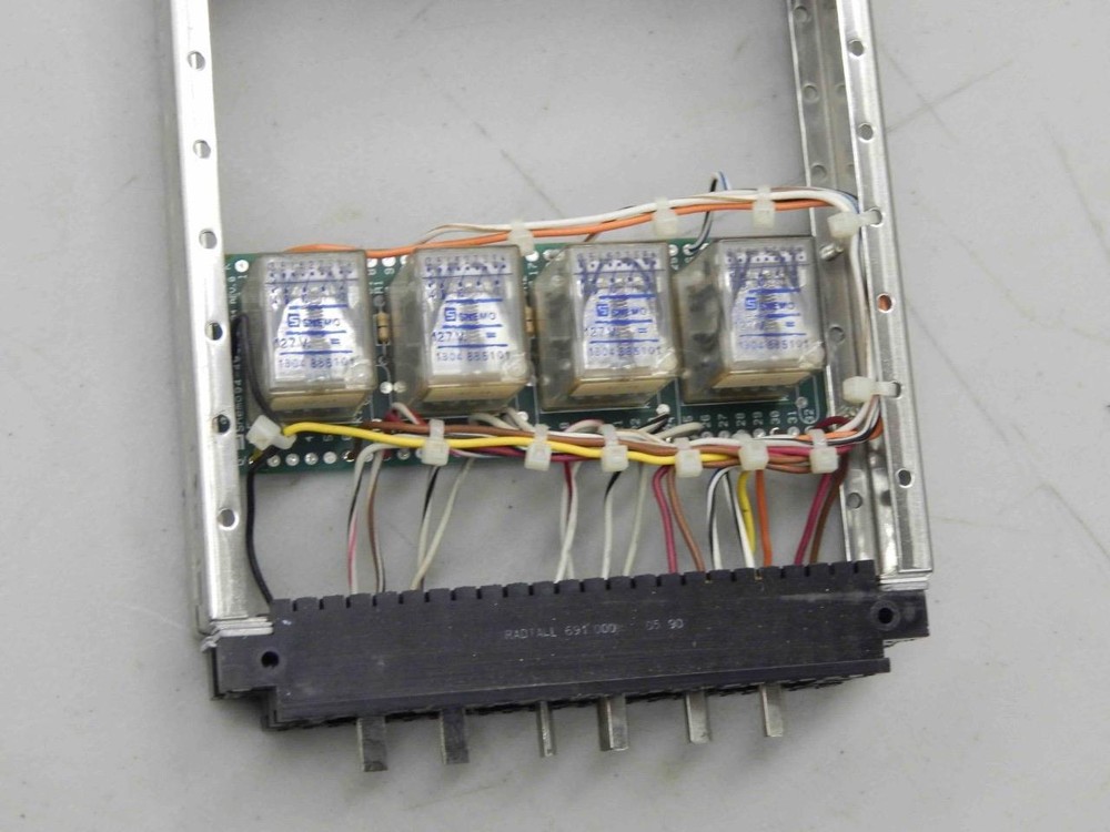 #137 Snemo 129-VCC 127V Contact Module Rack Relay