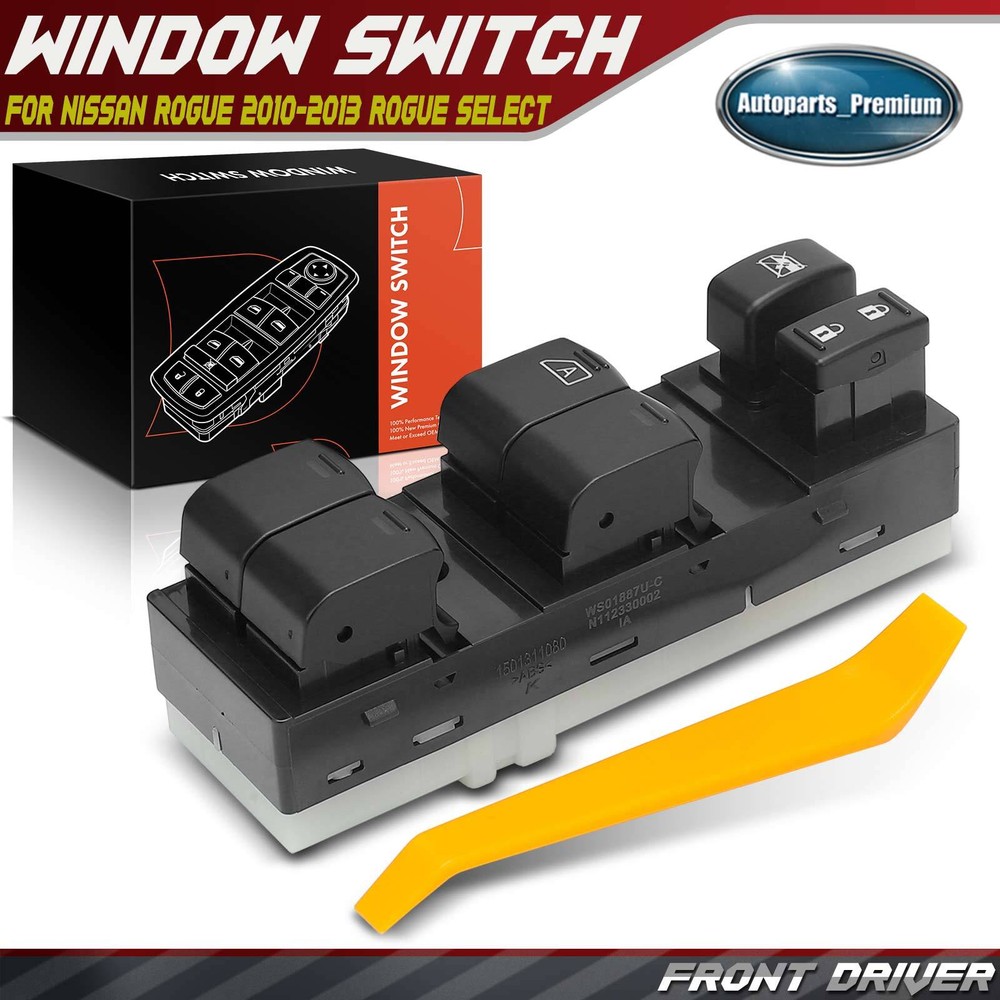 Front Left Power Window Switch for Nissan Rogue 2010-2013 Rogue Select 2014-2015