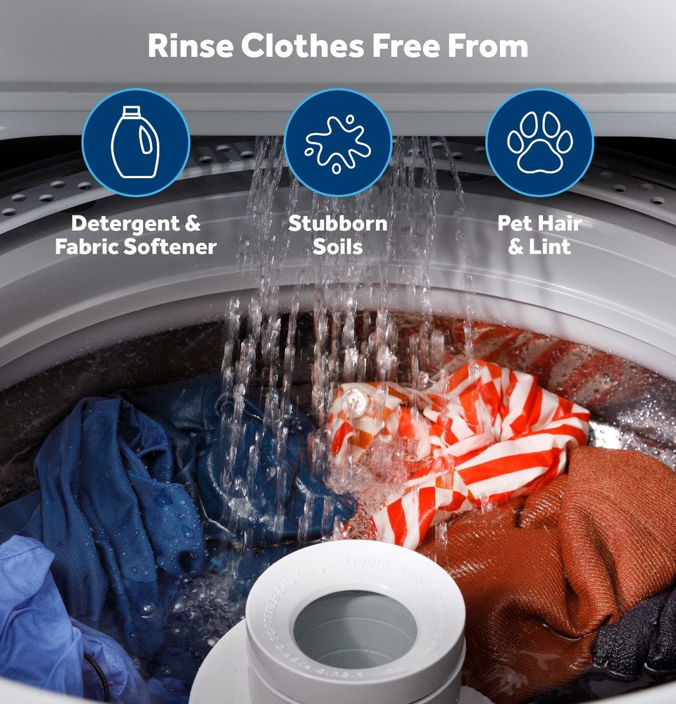 Hotpoint 4.0 Cu.Ft. High Efficiency Top Load Washer - White