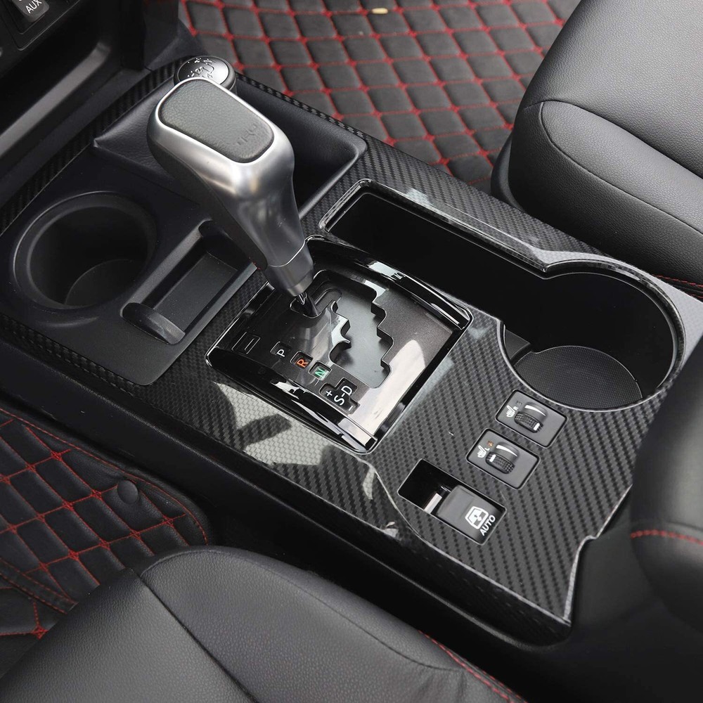 Interior Gear Shift Panel Decor Cover Trim Bezels For 4runner 2010+ Accessories