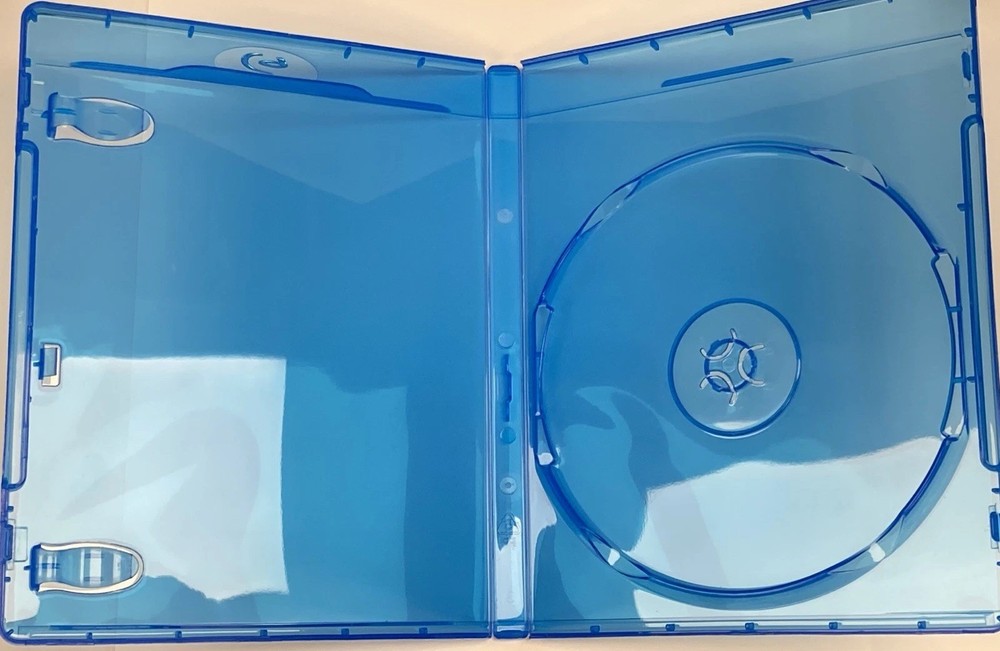NEW 100 Pack Standard Single 12mm Replacement Blu-Ray Cases BDR Premium Quality