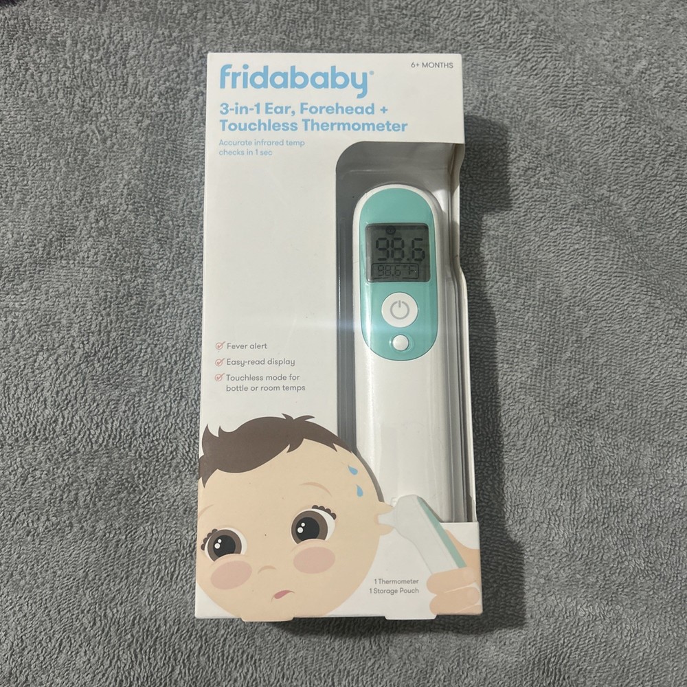 FridaBaby Forehead Thermometer - White