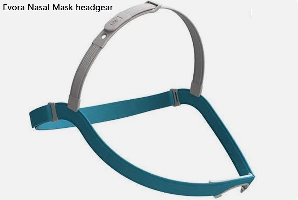 Evora Nasal Mask/Headgear/Swivel/short tube