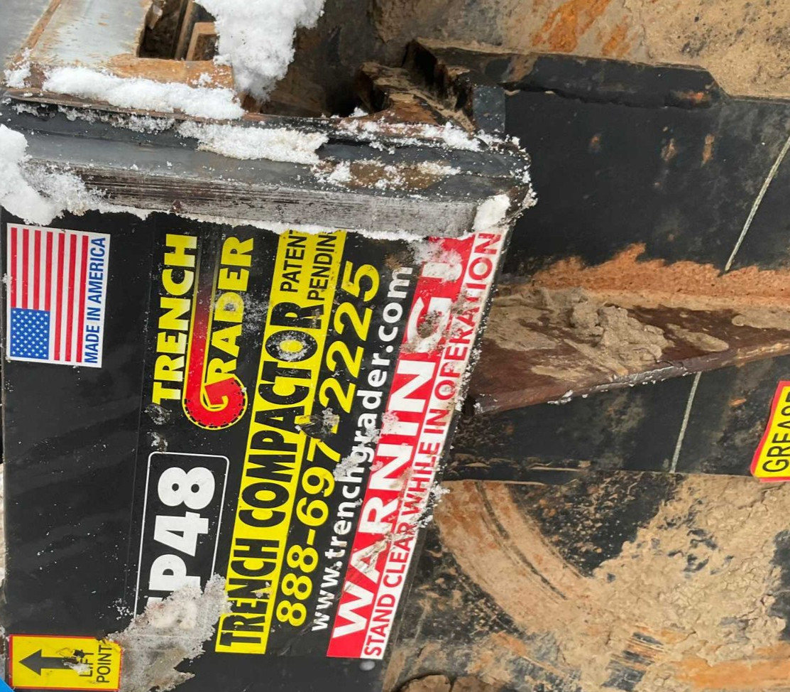 Trench Grader SP42 Vibratory Compactor Wheel SP48 - FREE FREIGHT