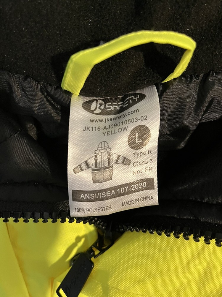 Jk Safety High Visibility Class 3 Coat