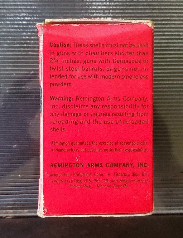 vintage 12 gauge shotgun Shells Box