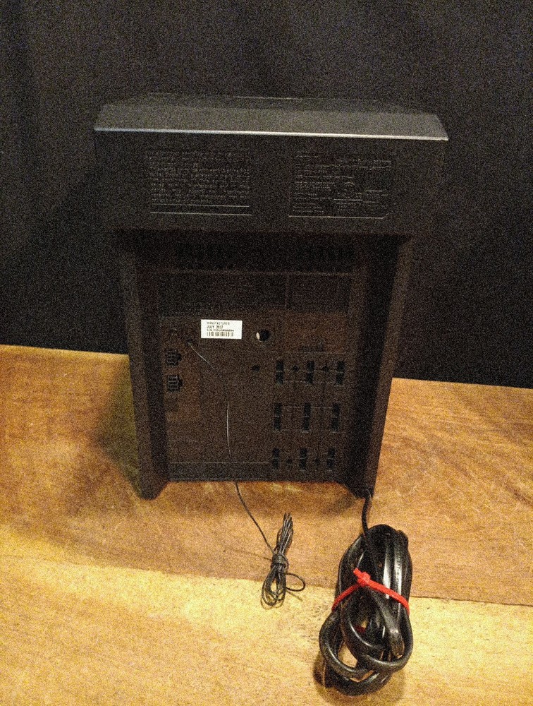 RCA RS3697B Stereo System& Speakers, Bluetooth Works Cd Doesn't