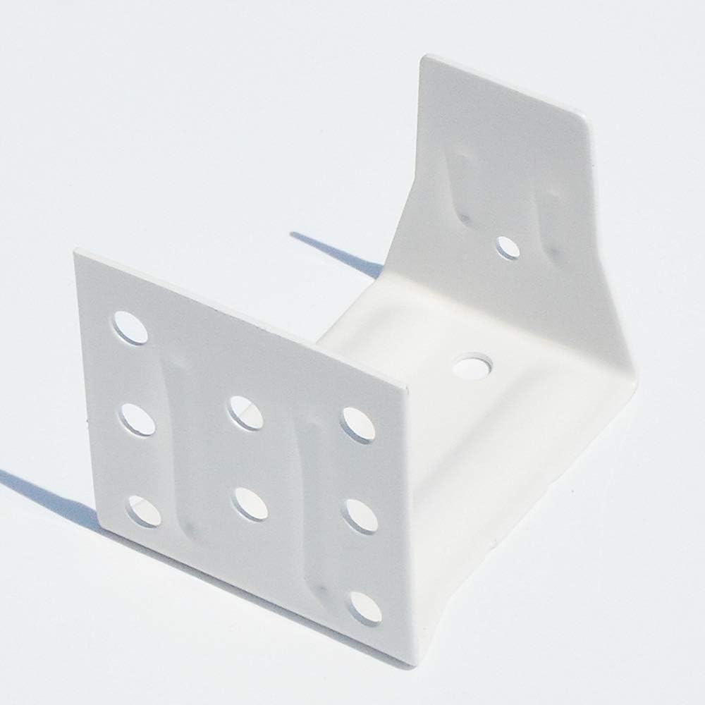 cuteLEC 2-Pack Center Support Bracket White for 2" High Profile Blinds