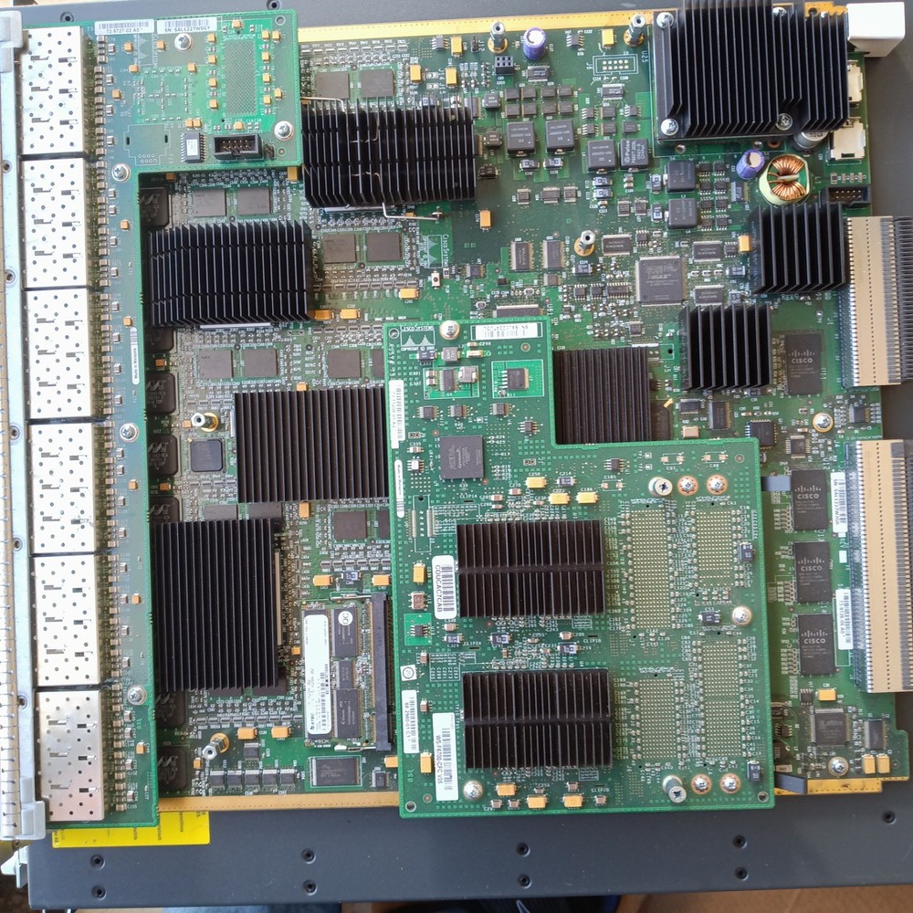 3Set Cisco Catalyst 6500-E Series WS-C6509 Chassis W/ Switch Modules 4024W power