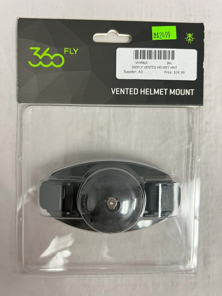 360fly - QuickTwist Vented Helmet Mount - Black *CLOSEOUT*