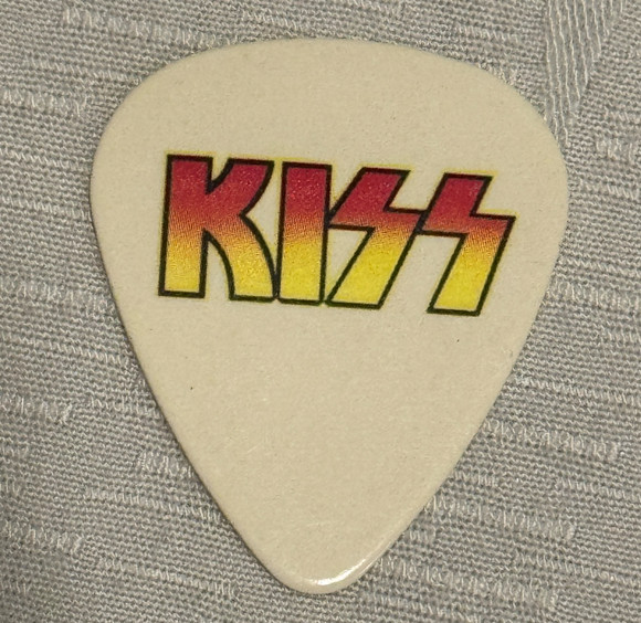 KISS Paul Stanley Signature Guitar Pick 2008 Concert Tour Stage Artist Plectrum