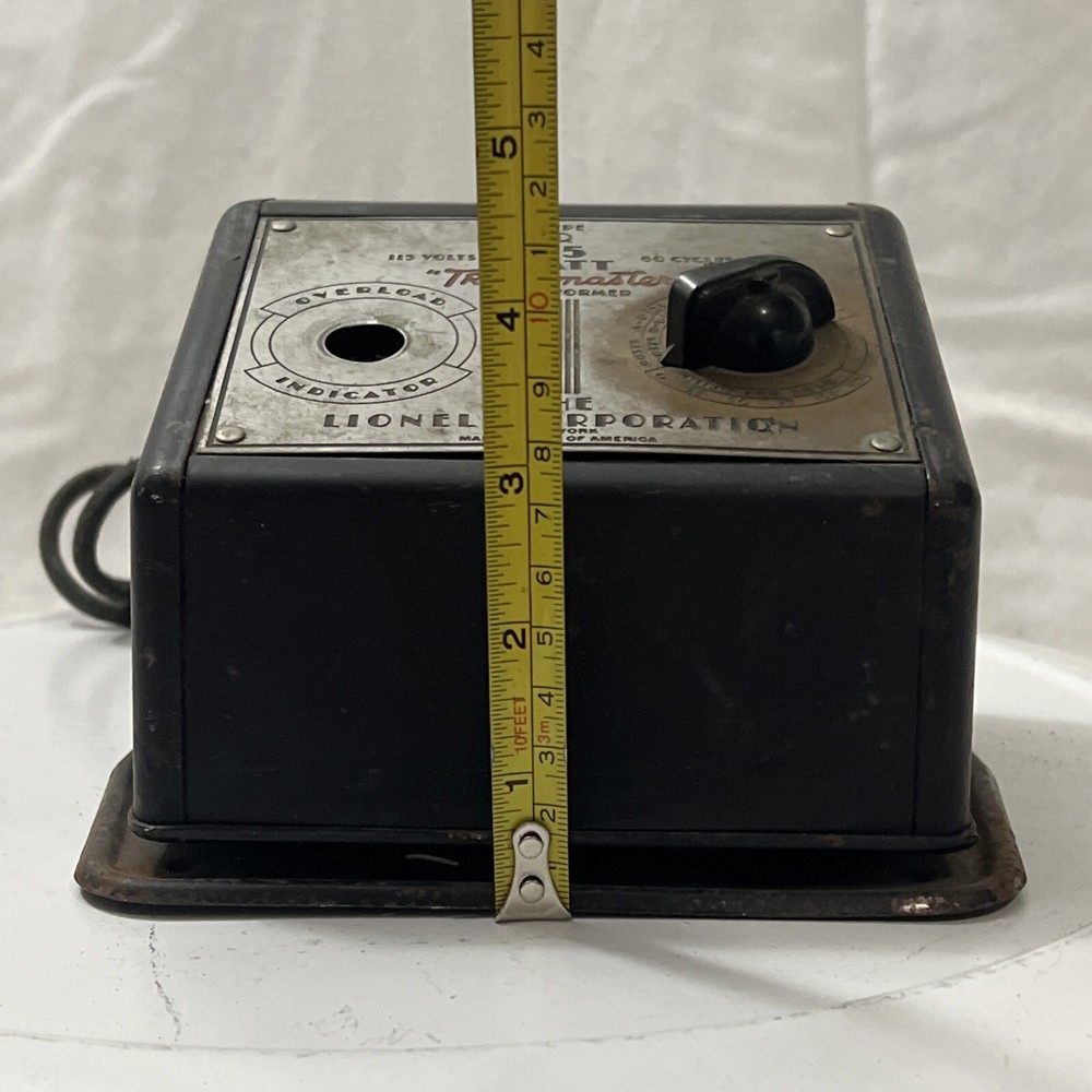 LIONEL TRAIN MASTER TRANSFORMER TYPE Q 75 WATTS UNTESTED
