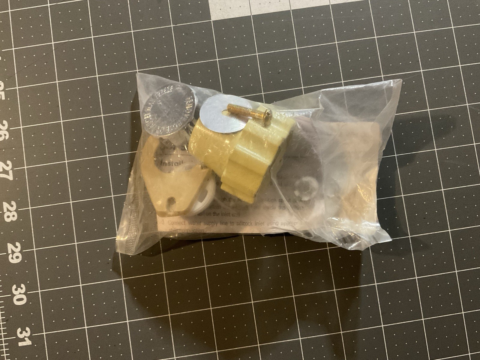 NIBCO RG5000K 95C Frost-Proof Sillcock Hardware Repair Kit, Screw, Siding Wedge