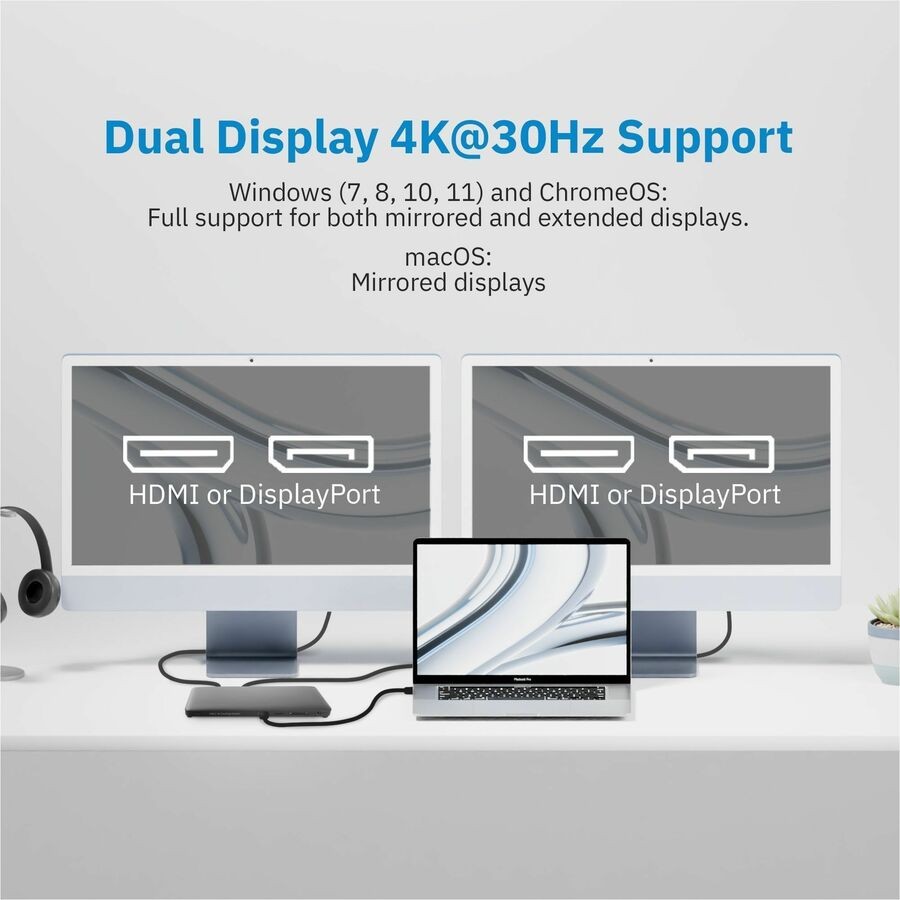 CODi Centro1202 Multi-Display 100W MST USB-C Docking Station