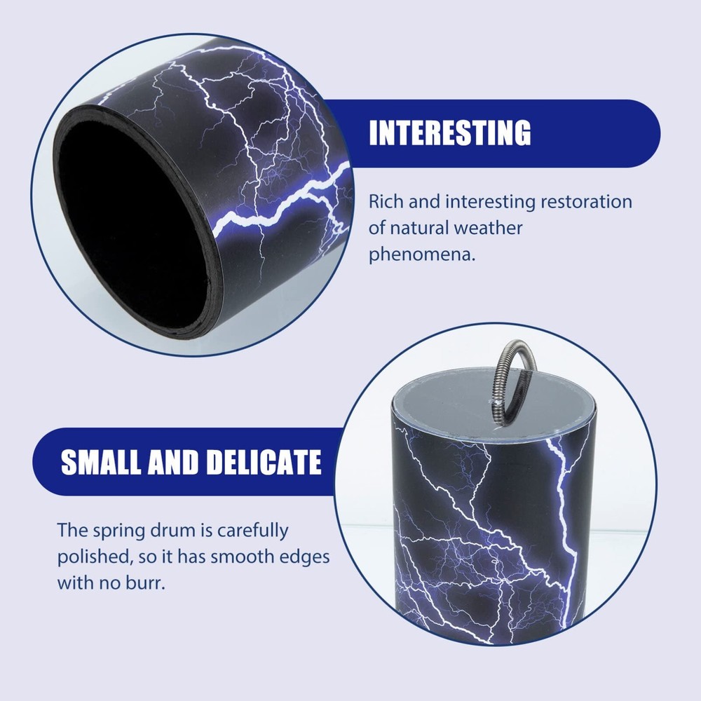 Thunder Drum Thunder Sticks: Noise Maker Spring Drum Shaker Percussion Instru...