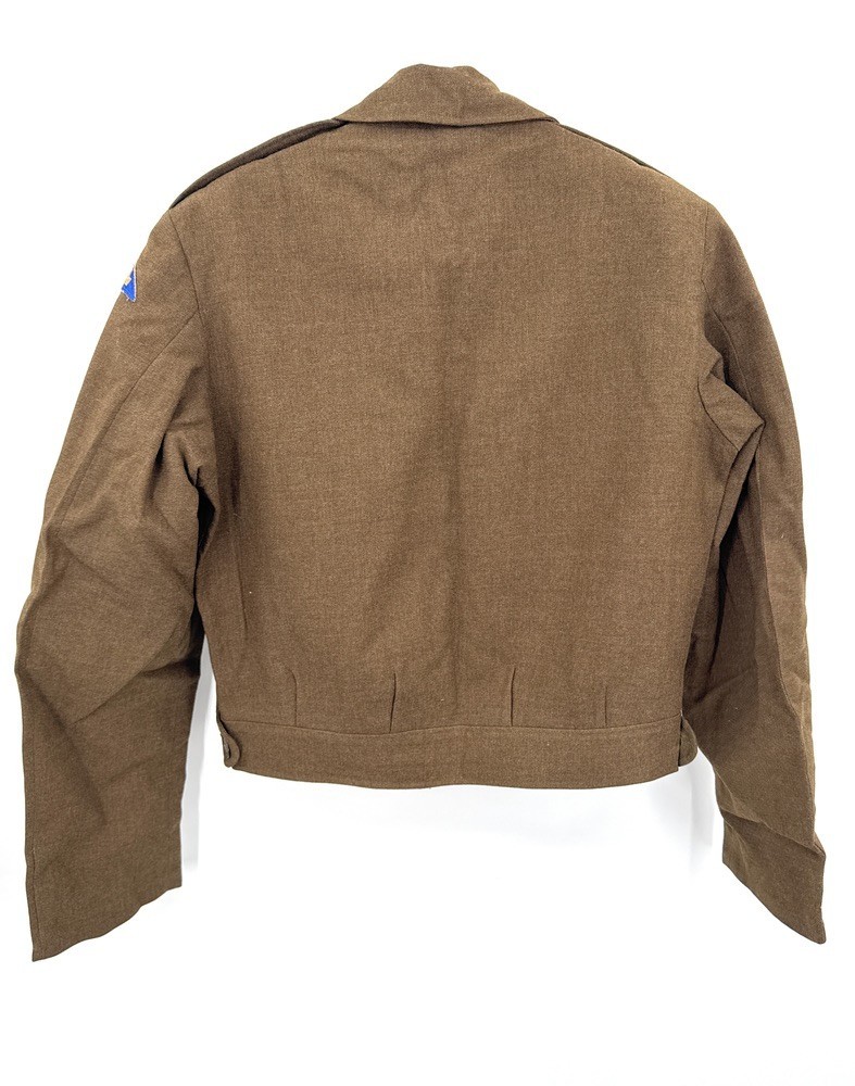 WWII 7th Army Specialist Coat Jacket Brown