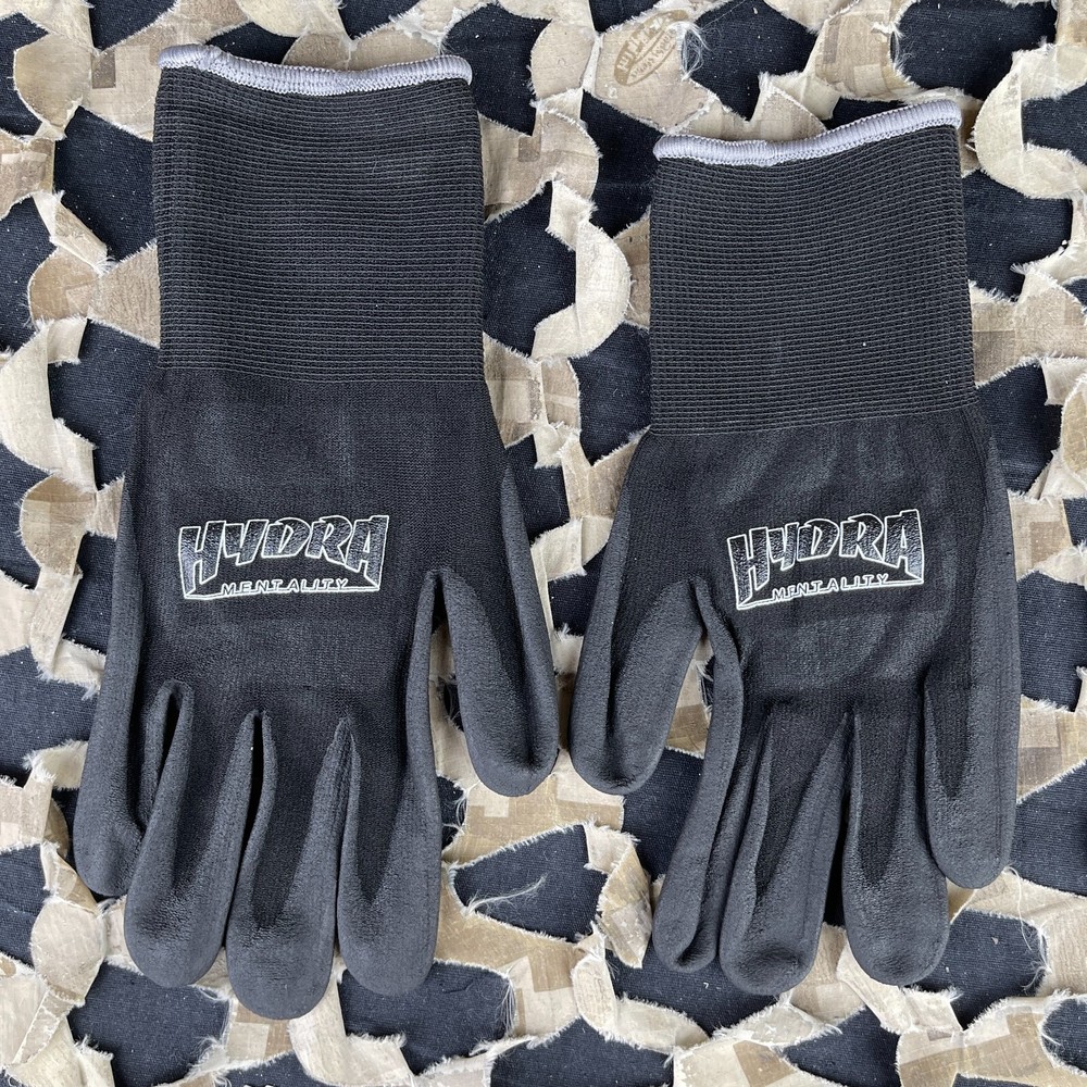 NEW Hydra Paintball Gloves - Black - Medium
